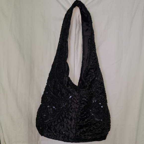 Vintage Handbags - Vintage Toni Sparkly Beaded Sequin Purse
